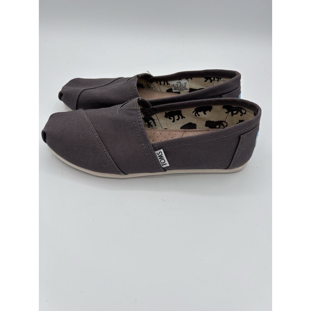TOMS Women 6 Classic Alpargatas Canvas Flats Loafers Slip Ons
